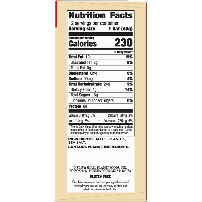 Larabar Peanut Butter Cookie Protein Bar - 20.4oz/12ct_1