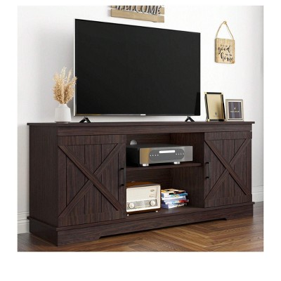 TV Stands for 65 Inch TV,Entertainment Center with 2 Barn Doors & Storage Cabinets,Media Console Cabinet for Living Room