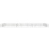 vidaXL Gabion Raised Bed Galvanized Steel 118.1"x39.4"x7.9" - 3 of 4