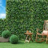 Tangkula Expandable Fence Privacy Screen Decorative Faux Ivy Fencing Panel for Backdrop - image 2 of 4