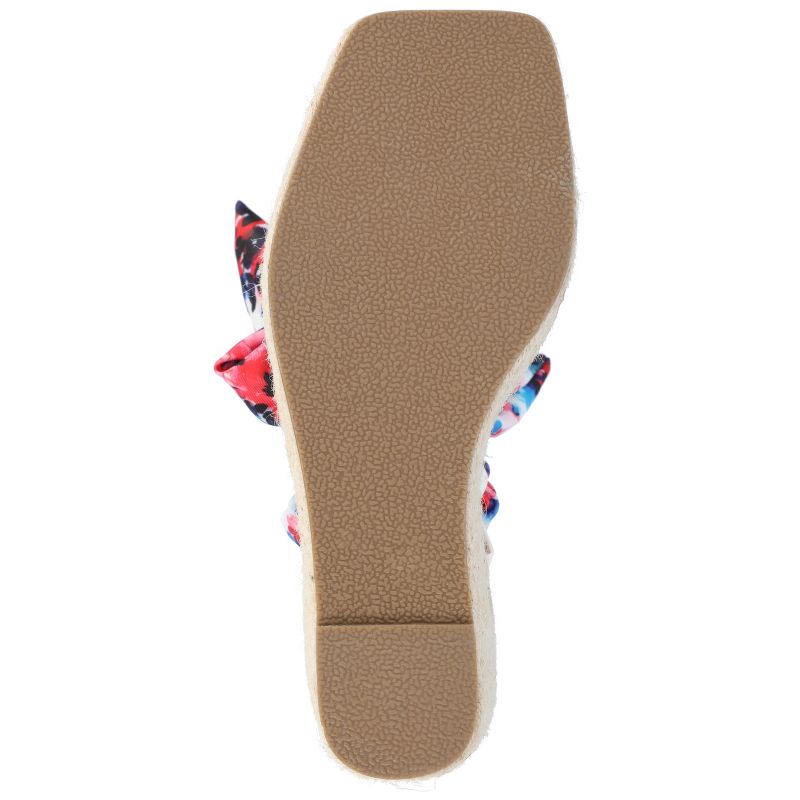 Journee Collection Womens Surria Tru Comfort Foam Espadrille Platform Wedge Sandals, 6 of 11