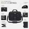 Large Tactical Laptop Bag for Men, Military 17.3 Inch Computer Bag Briefcase with Passport Wallet, Carry on Messenger Bag - 4 of 4