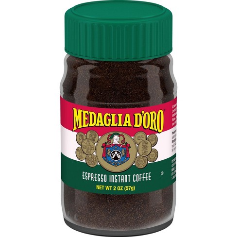 Medaglia D Oro Espresso Instant Dark Roast Coffee 2oz Target