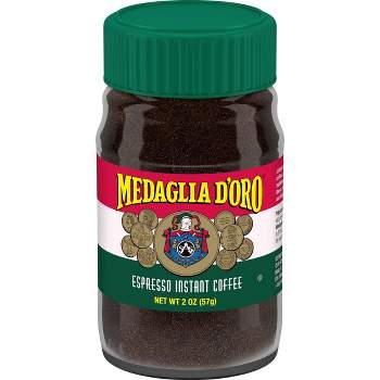 Medaglia D'Oro Espresso Instant Dark Roast Coffee - 2oz
