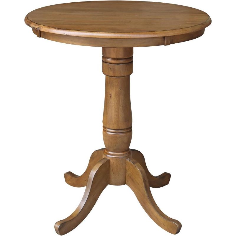 International Concepts 30 inches Round Top Pedestal Table - 34.9 inchesH, 1 of 2