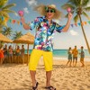 Mens Hawaii Shirt Adult Costume - 4 of 4