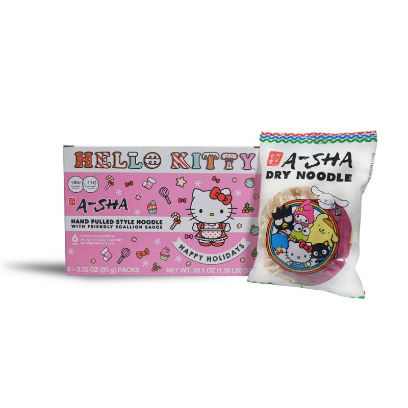 A-SHA Hello Kitty Noodles - 6pk / 20.1oz, 6 of 9