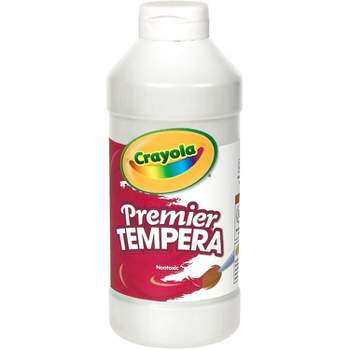 Crayola Premier Tempera Paint White 16 oz. (54-1216-053) 541216053