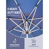 10FT Patio Umbrella, Outdoor Table Umbrella with Push Button Tilt and Crank - 4 of 4