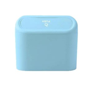 acxily Car Trash Can with Lid, Mini Auto Garbage Can, Multipurpose Organizers and Storage for Car, Home, Office - 1 of 1