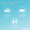 Intex Swim Center Inflatable Family Lounge Pool with Built In Bench and 8' Cover - 4 of 4