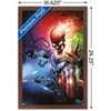 Trends International Marvel Ghost Rider - Cosmic Ghost Rider Destroys Marvel History #1 Framed Wall Poster Prints - 3 of 4