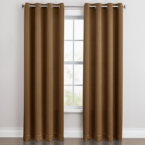 BrylaneHome BH Studio Room-Darkening Grommet Panel - 1 of 4