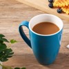 COZONY 16oz Ceramic Tea Cup with Removable Infuser and Lid — Microwave Safe Mug for Loose Leaf Tea, Coffee, Cocoa, Milk, Gift for Tea Lovers - 3 of 4