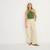 Lands' End Women's Slender Twist Front Halter Top - 4 of 4