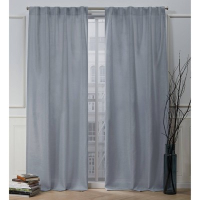 Grayish Blue Curtains Target