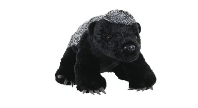 wild republic honey badger plush, stuffed animal, plush toy, gifts for  kids, cuddlekins 12 inches