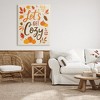 Stupell Industries Lets Get Cozy Autumnal Leaf Sprigs Canvas Wall Art - 2 of 4