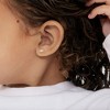 Baby Girls' Flower & Pearl Classic Screw Back 14k Gold Earrings - In Season Jewelry - 3 of 4