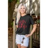Classic Betty Boop Cartoon Heart Logo Womens Graphic T Shirt Tees Brisco Brands - 4 of 4