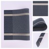 REGALWOVEN Vinyl Kitchen Dining Table Washable Heat Resistant Wipeable Placemats 8 Pcs - 2 of 4