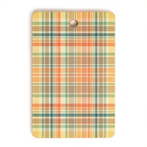 Sheila Wenzel-Ganny Pastel Country Plaids Cutting Board Rectangle - Deny Designs - 1 of 3