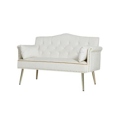 SYFERLORY CREAM WHITE 2 SEATER SOFA