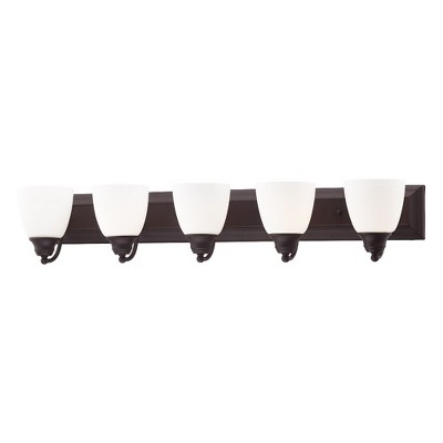 Livex Lighting Springfield 5 - Light Vanity in  Bronze