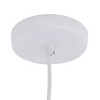 Millie White Mid-century Modern Pendant Lamp - LT1978 - White - SEI - 4 of 4