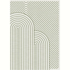 Coucheta Washable Area Rug, Low Pile Non-Shedding Soft Modern Rug, Neutral Solid Living Room Bedroom Carpet, Multi-Color & Size - 1 of 1