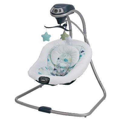 target graco slim spaces swing