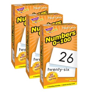 Trend Numbers 0-100 Skill Drill Flash Cards, Pack of 3 - 1 of 1