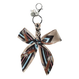 Unique Bargains Bow Scarf Handbag Charm 1 Pc - 1 of 4