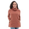 Aventura Clothing Women's Salerno Long Sleeve Turtleneck Blouse - 4 of 4