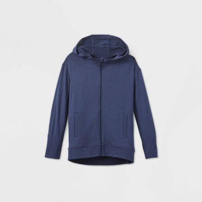 lightweight fleece zip up jacket