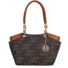 MKF Collection Cameron Tote Bag Stylish Vegan Leather Handbag with Spacious Design by Mia K - 2 of 4