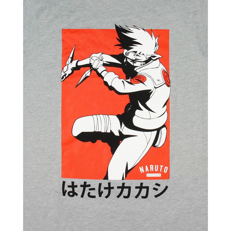 Naruto Junior's Kakashi Kanji Ringer T-Shirt, 2 of 4
