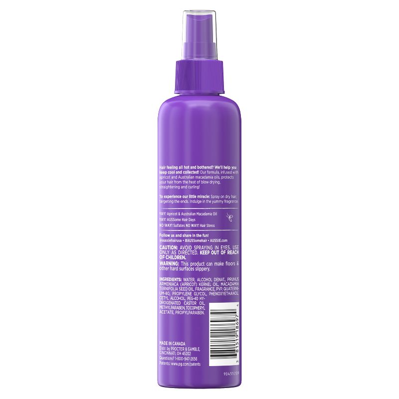 Aussie Total Miracle Heat Protecting Spray - 8.5 fl oz, 5 of 6