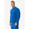 KingSize Men's Big & Tall French Terry Crewneck Sweatshirt - 4 of 4