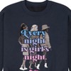 Men's - Barbie - Every Night Is Girls Night Graphic Fleece Sweatshirt - 2 of 4