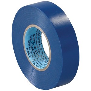 Box Partners Electrical Tape 7.0 Mil 3/4"x 20 yds. Blue 10/Case T96461810PKK - 1 of 1