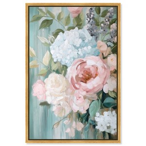 Art Remedy Petals of Spring II Pastel Floral Art  Framed - 1 of 4