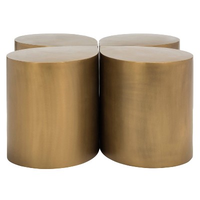 target brass coffee table