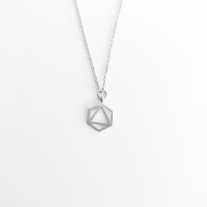Sanctuary Project by sanctuaire Geo Charm Necklace Silver - 1 of 2