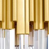 CWI Lighting Deco 1 Light Wall Light With Medallion Gold Finish - 3 of 4