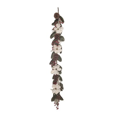Transpac Foam 60 In. Multicolor Christmas Traditional Garland With ...