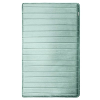 Softlux Extra Thick Charcoal Infused Memory Foam Runner Bath Mat - Microdry  : Target