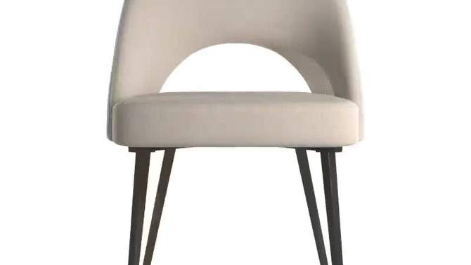 Set of 2 Ragan Upholstered Dining Chairs - Inspire Q, 2 of 11, play video