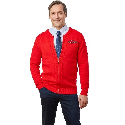 Mister Rogers Red Cardigan Sweater - Iconic Beautiful Day Sweater by Inca  Fashions for Mr. Rogers Neighborhood