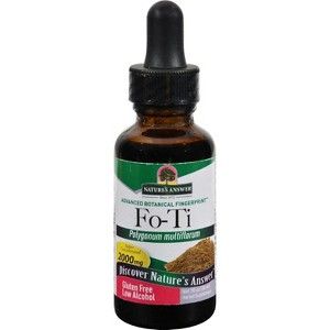 Natures Answer - Fo Ti Root Extracts 2000mg, Polygonum Multiflorum, 1 Oz Liquid - 1 of 4